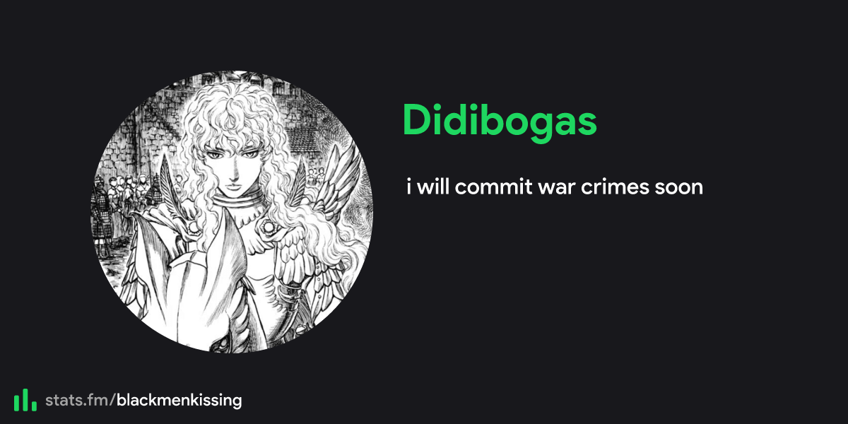 Didibogas Stats Streams And More Stats Fm