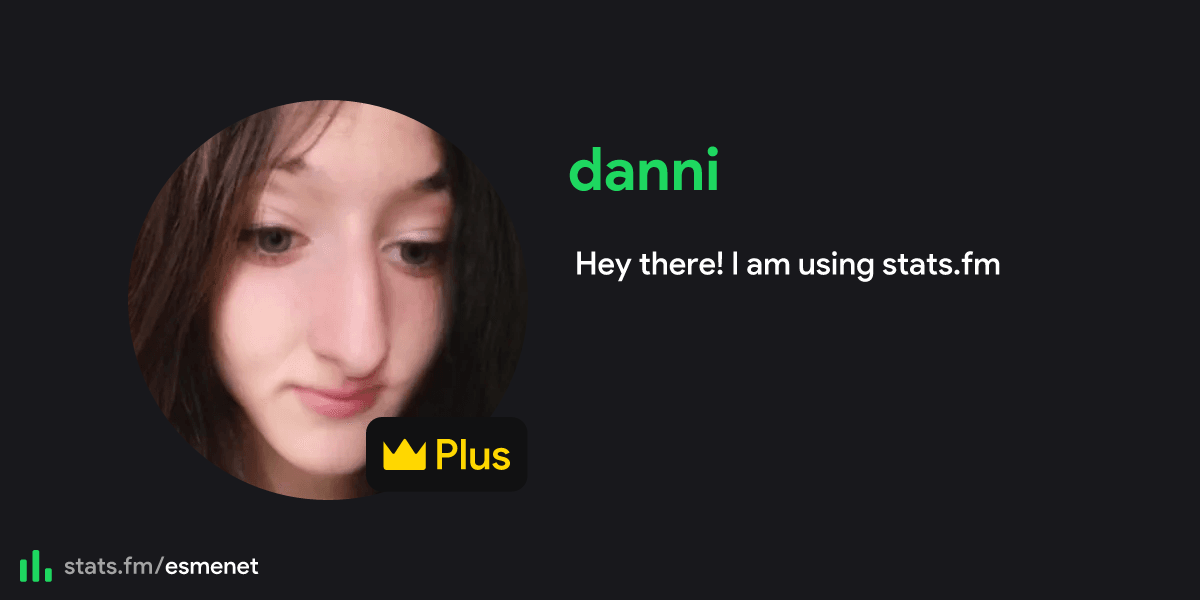 Danni S Stats Streams And More Stats Fm