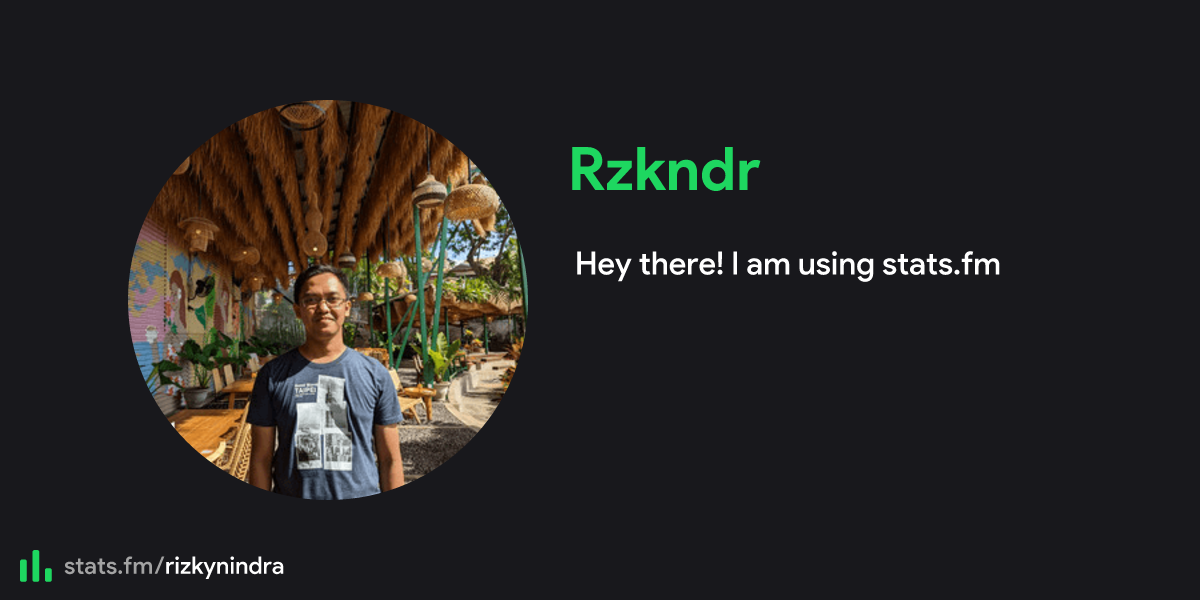 Rzkndr S Stats Streams And More Stats Fm