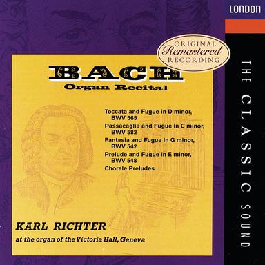 Prelude and Fugue in E minor, BWV 548