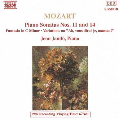 Piano Sonata No. 11 in A Major, K. 331: II. Menuetto