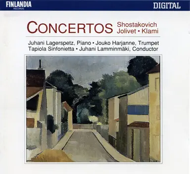 Jolivet : Concertino for Trumpet, String Orchestra and Piano