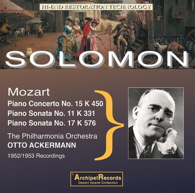 Piano Concerto No. 15 in B-Flat Major, K. 450: II. Andante
