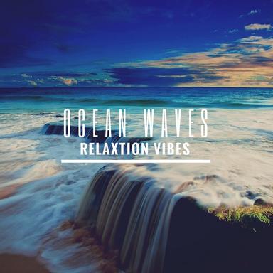 Gentle Waves Crashing Into Rocks