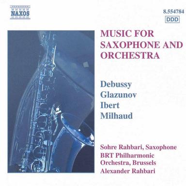 Saxophone Concerto in E-Flat Major, Op. 109: Concerto for Alto Saxophone and String Orchestra in E-Flat Major, Op. 109