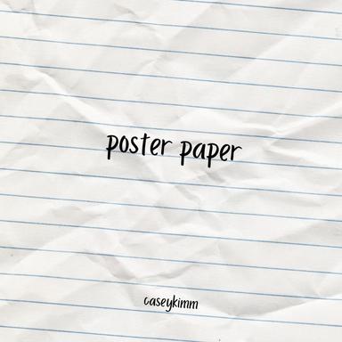 poster paper