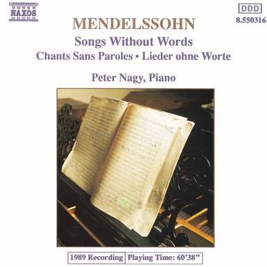 Lieder ohne Worte (Songs without Words), Book 2, Op. 30: No. 9 in E Major, Op. 30, No. 3