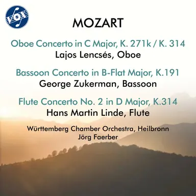 Oboe Concerto in C Major, K. 314: III. Rondo. Allegretto