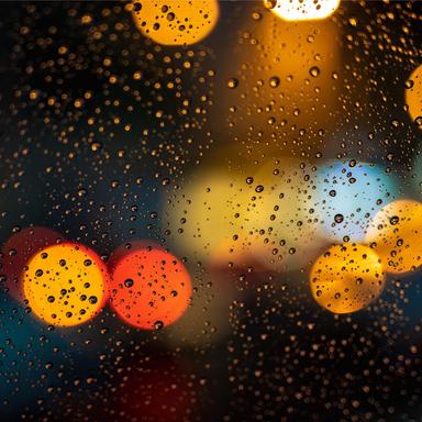 Window Rains in Waves
