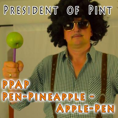 Ppap Pen-Pineapple-Apple-Pen - Long Mix