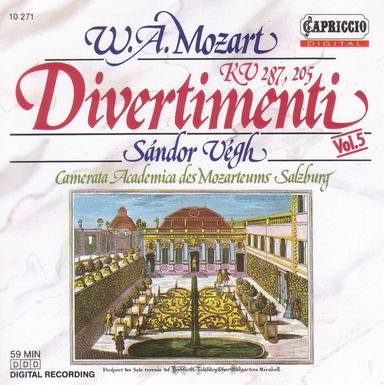 Divertimento No. 15 in B-Flat Major, K. 287: IV. Adagio