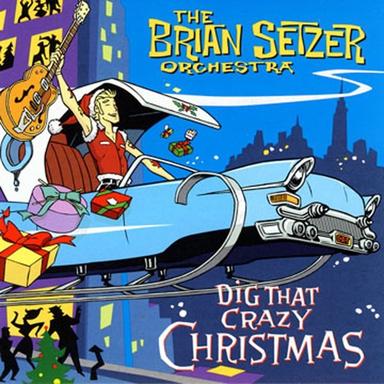 Santa Drives A Hot Rod