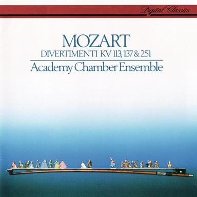 Divertimento in E-Flat Major, K. 113: 3. Menuetto - Trio