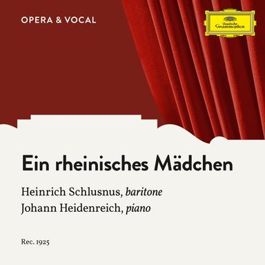 Ein rheinisches Mädchen beim rheinischen Wein, Op. 39 No. 1