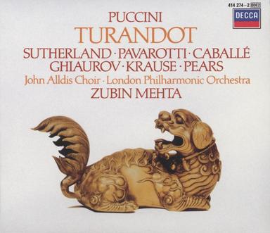 Turandot, Act II, Scene 2, "In questa Reggia"