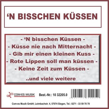 Wenn einer dir 1000 Küsse verspricht - Re-Recording