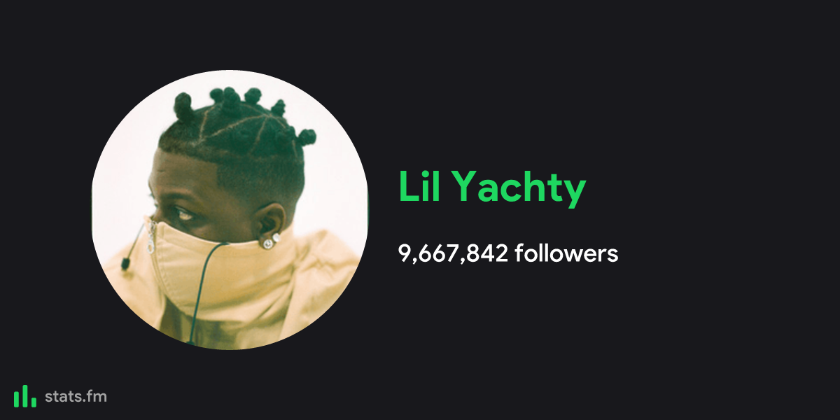 Lil Yachty music, stats and more | stats.fm