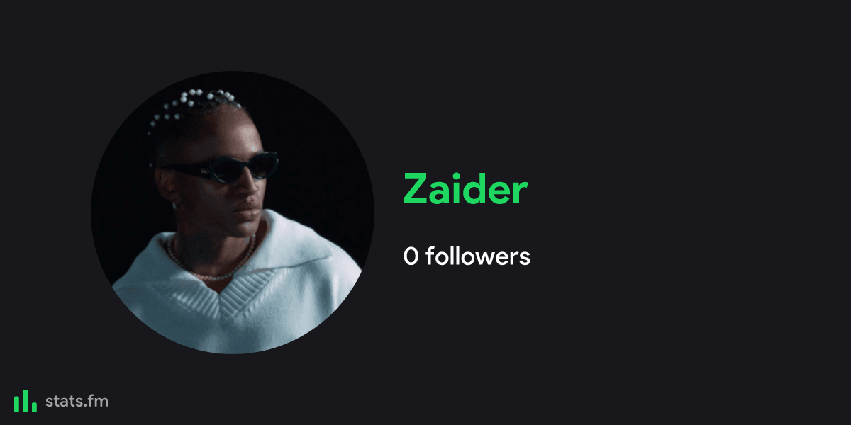Zaider music stats and more stats.fm