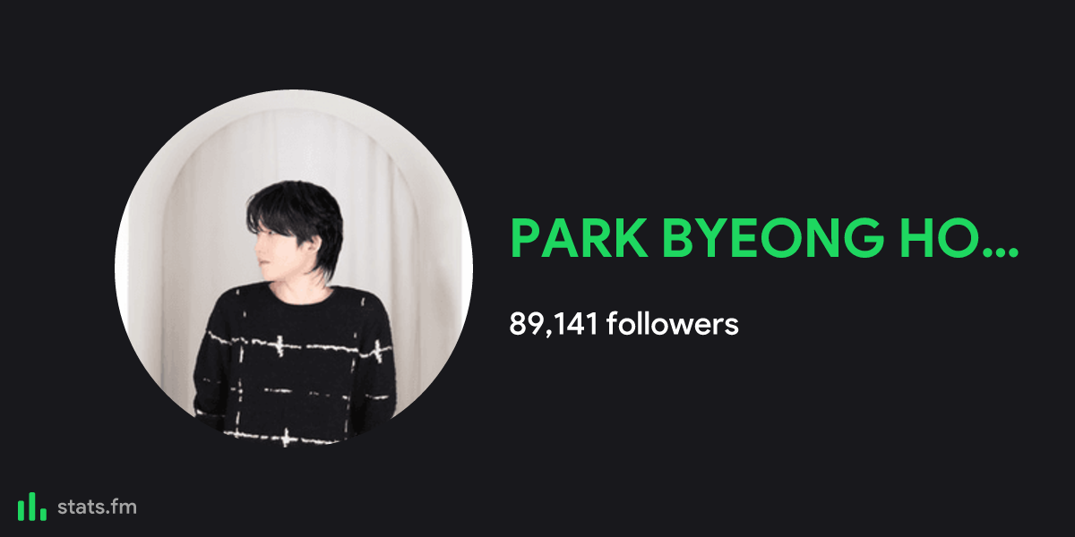 PARK BYEONG HOON music, stats and more | stats.fm