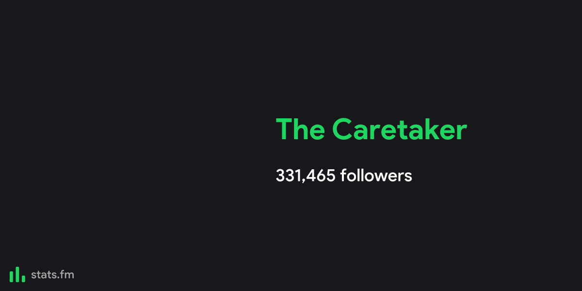 The Caretaker music, stats and more | stats.fm