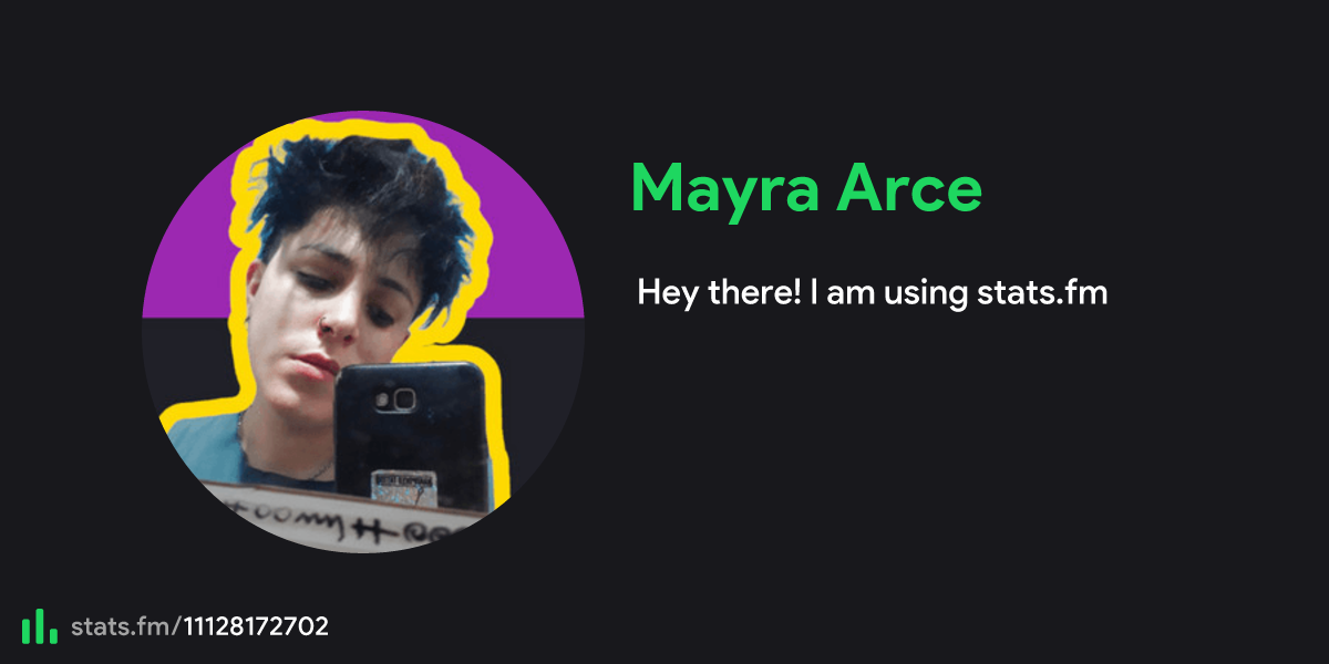 Mayra Arce's stats, streams and more | stats.fm