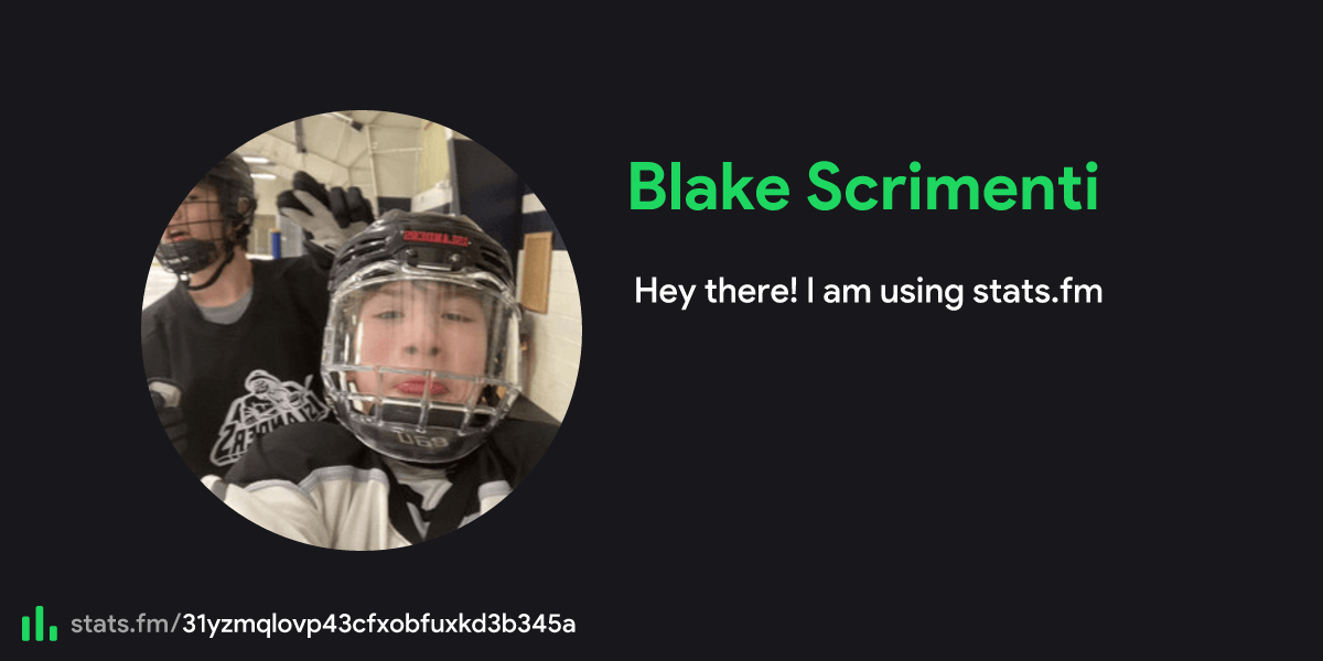 Blake Scrimenti's stats, streams and more | stats.fm