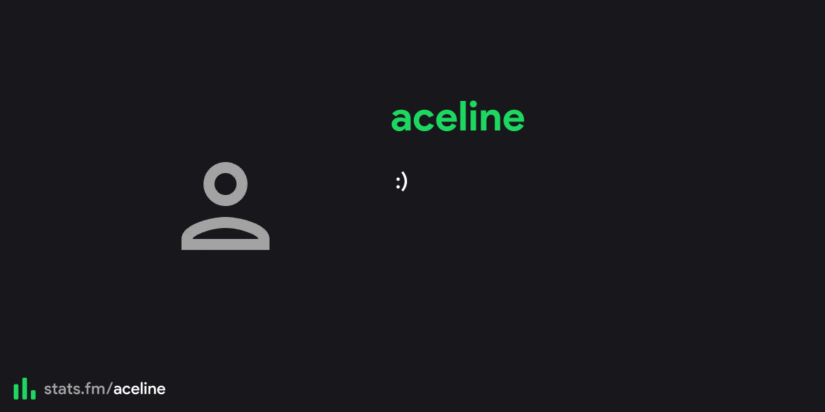 aceline's stats, streams and more | stats.fm