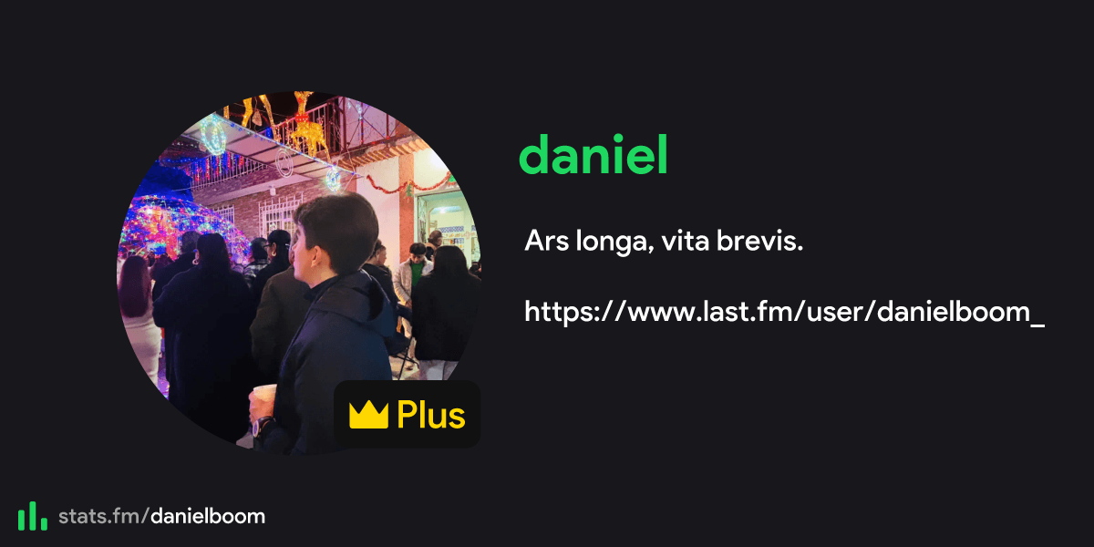 Daniel RL's stats, streams and more | stats.fm