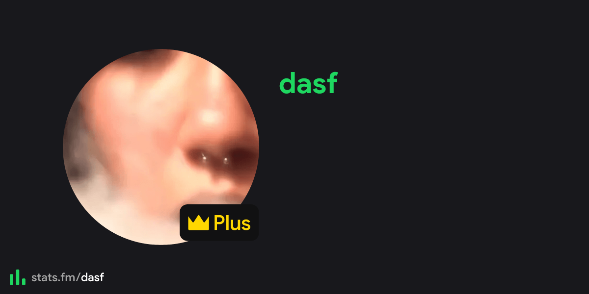 dasf's stats, streams and more | stats.fm