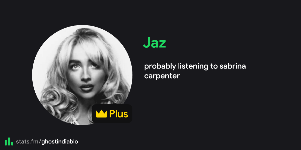 Jaz's stats, streams and more | stats.fm