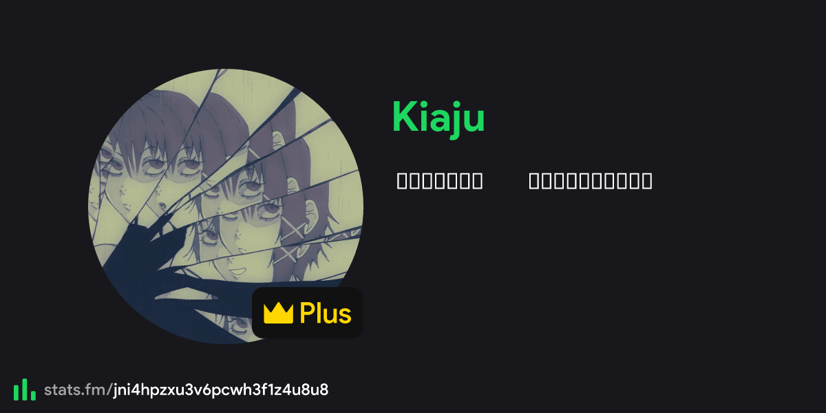 Kiaju's stats, streams and more | stats.fm