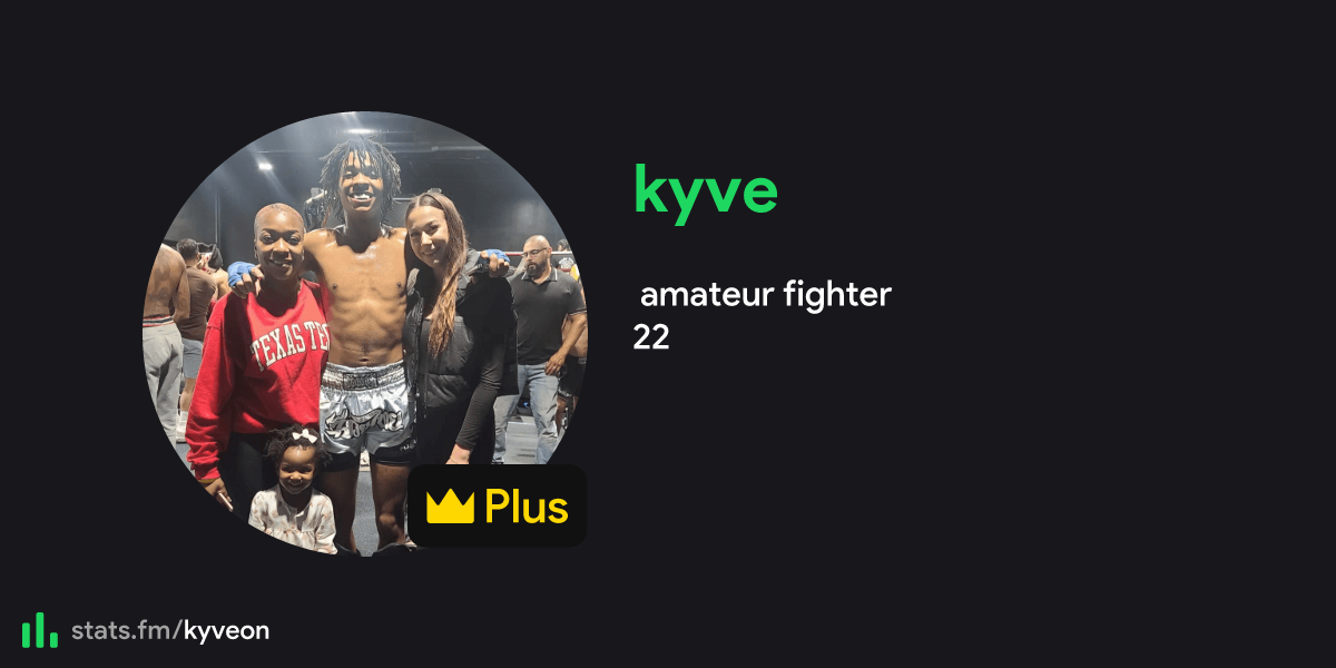 kyve's stats, streams and more | stats.fm
