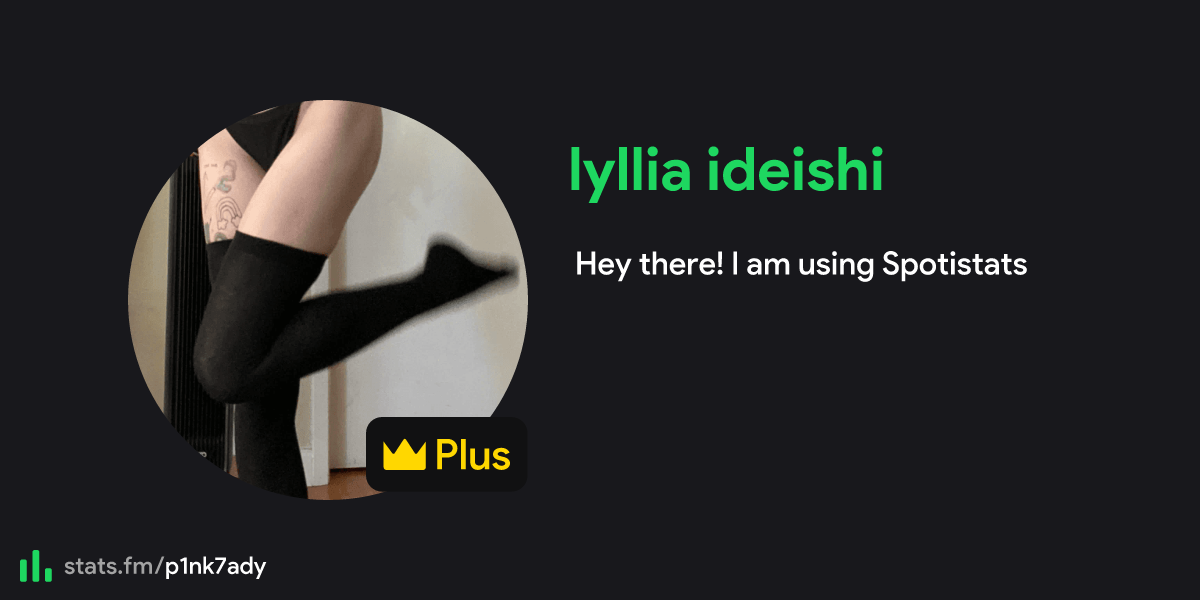 lyllia ideishi's stats, streams and more | stats.fm