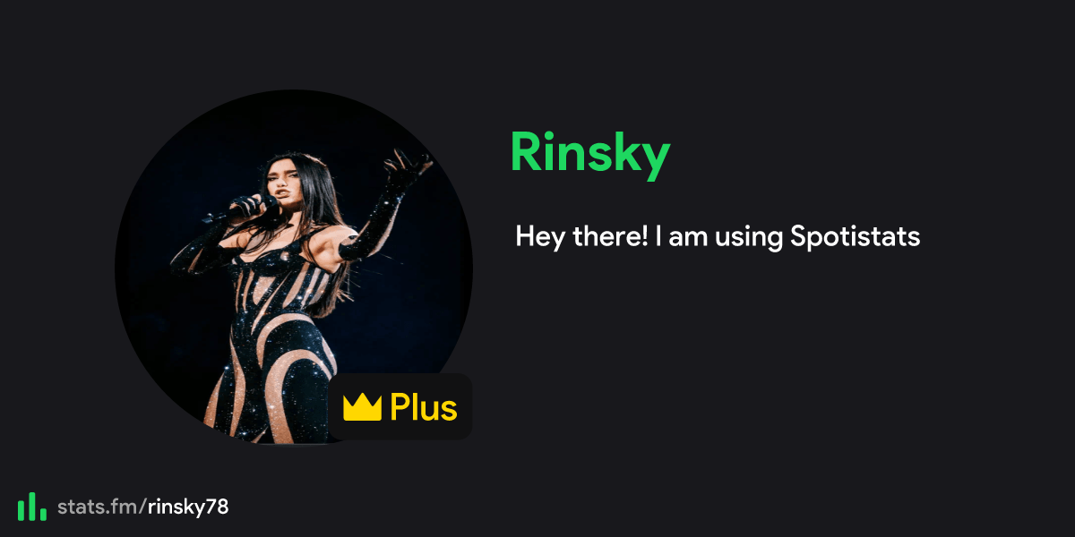Rinsky's stats, streams and more | stats.fm